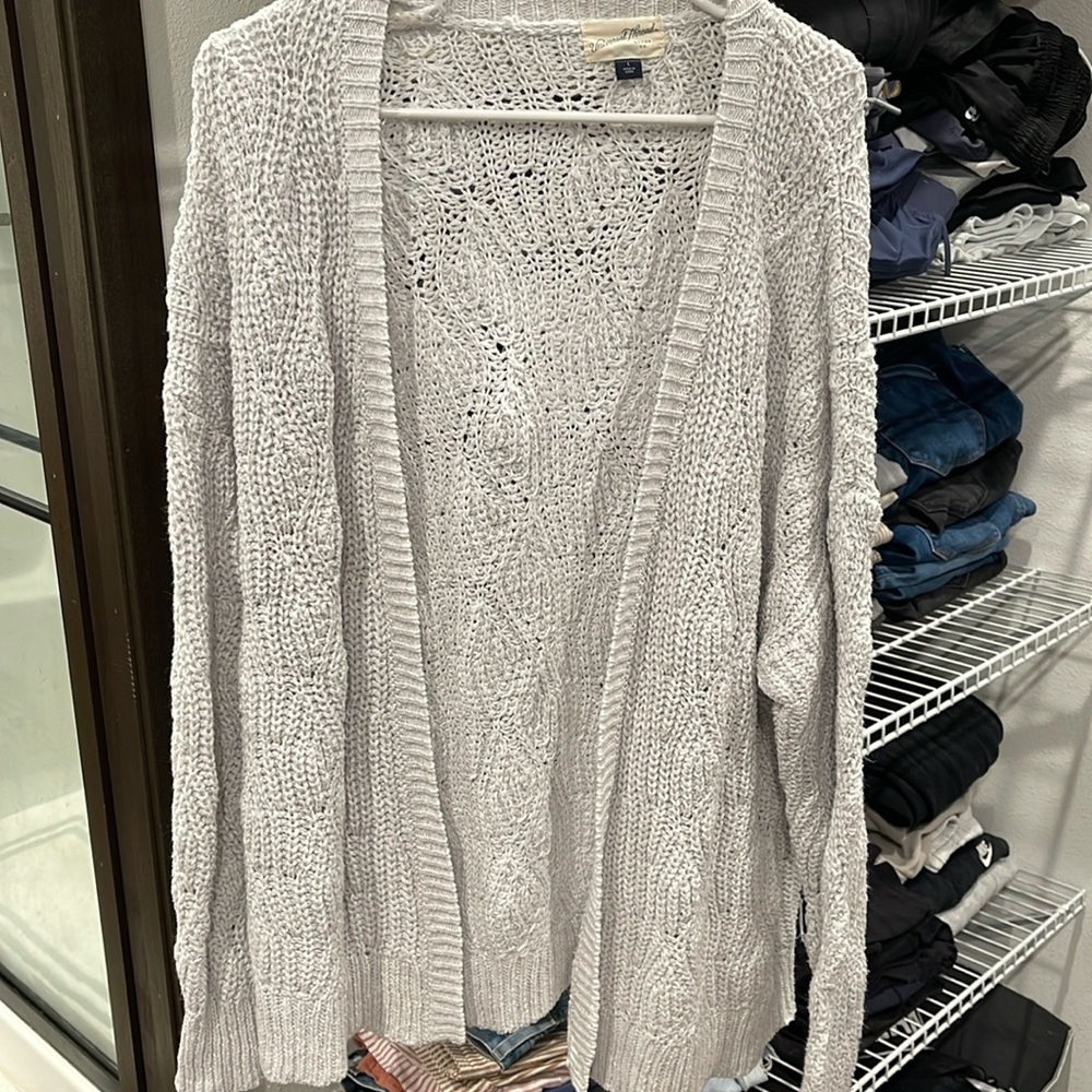 Oversized Sweater Cardigan